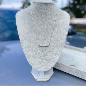 PANDORA Multi-Colored Curved Necklace